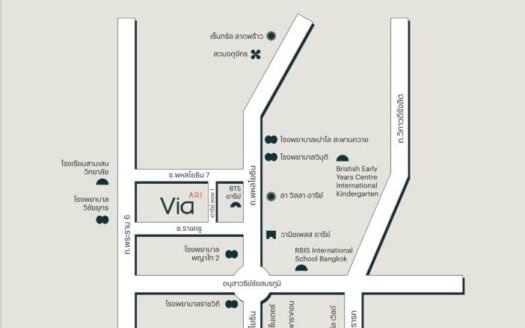 2 Bedroom Condo at VIA ARI by Sansiri, Bangkok, For Sale