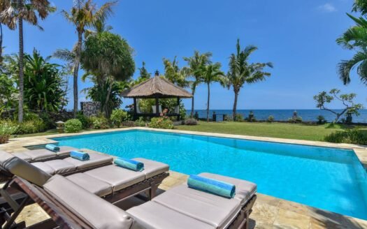 Balinese Beachfront House For Sale in Dencarik, Bali