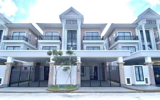 Twin Villa at Eco Delta Borey Phnom Penh For Sale