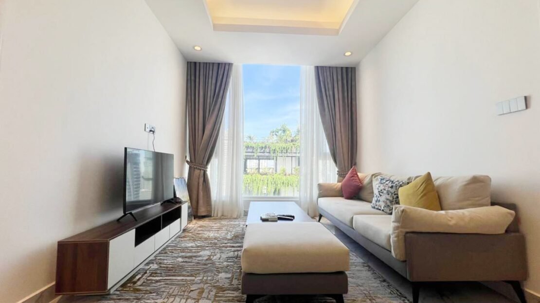 2 Bedroom Apartment For Rent in J-Tower 2, BKK1 Phnom Penh