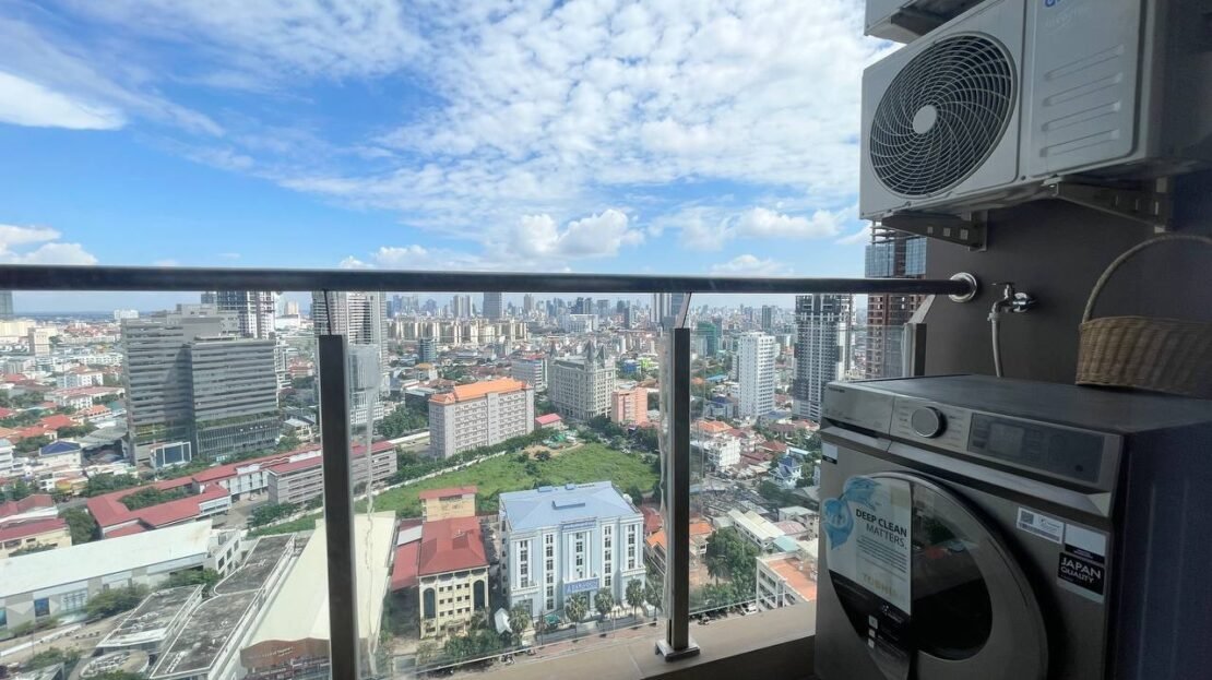 2 Bedroom Condo For Rent at Time Square 3 Toul Kork