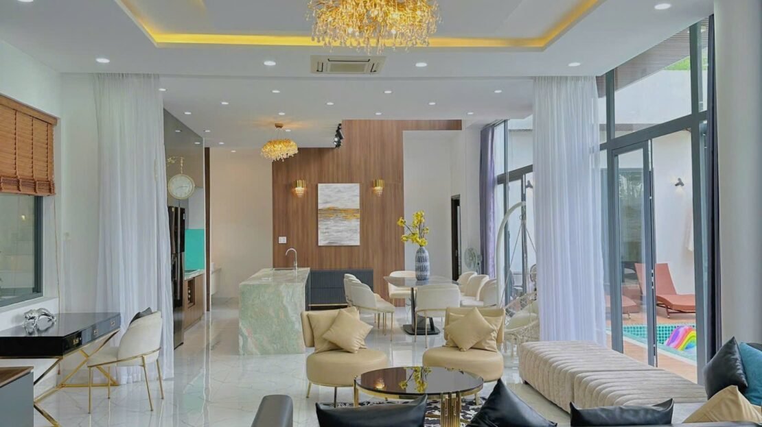 Modern 5 Bedroom Pool Villa for Rent in Euro Village Danang